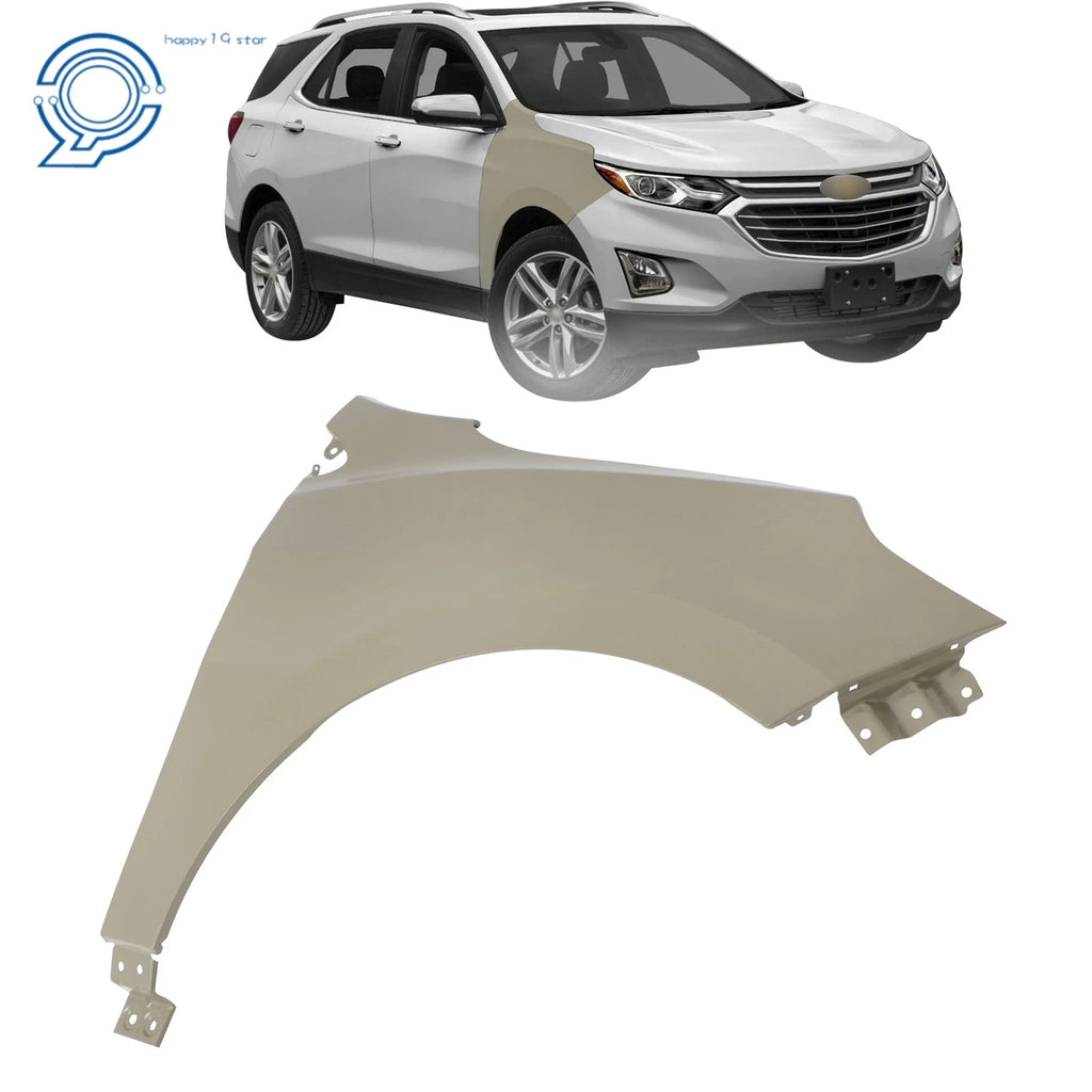 Left Passenger Fender for Chevy Equinox (2018–2024) Primed Steel