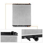 2X Aluminum 2-Row Radiator for Freightliner Cascadia/Century Class/Columbia (2008–2013)