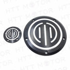 Black Derby Timer Cover for Harley Dyna Sportster XL 883 1200 (2004–2023)