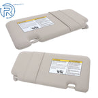 Set of 2 Sun Visor Shades for Nissan Versa (2007-2012) Gray