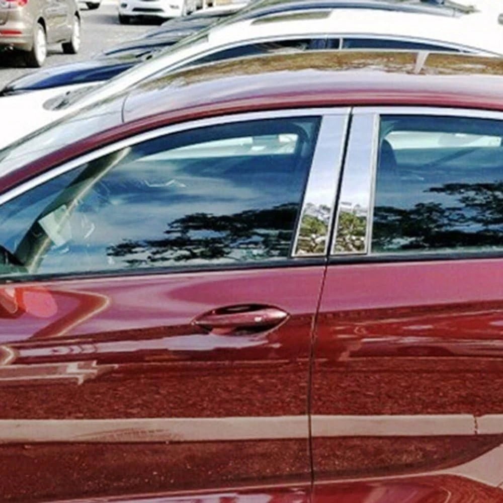 Stainless Pillar Post Trim 4pc Luxury FX for Buick Regal Sportback (2018-2020)