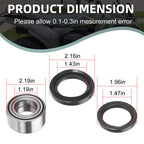 Front Rear Wheel Bearing Circlip for Kawasaki Bayou 300 400 Prairie 300 400