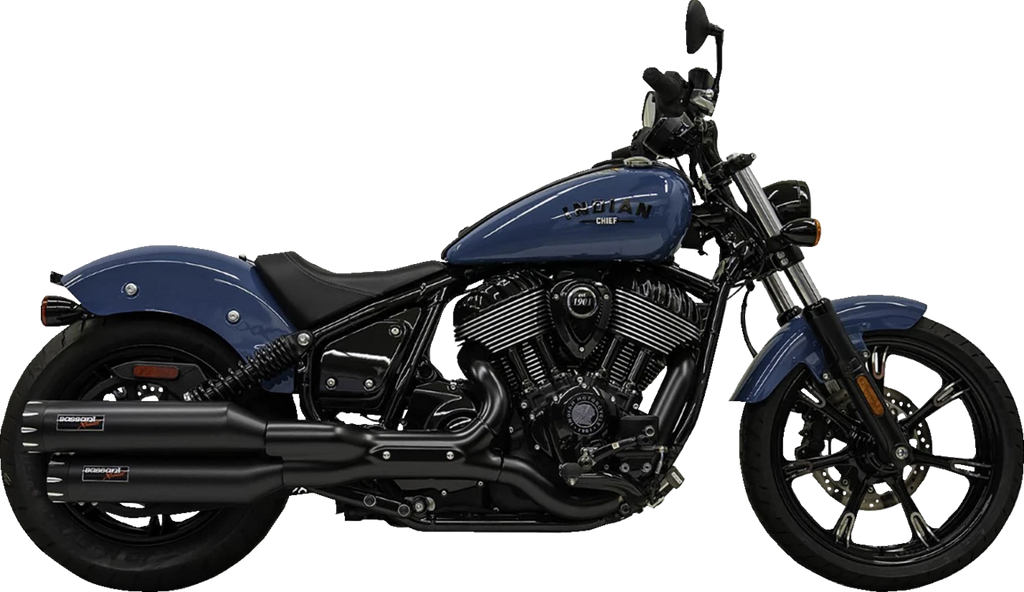 4" Slip-On Mufflers for BASSANI (8CH17)