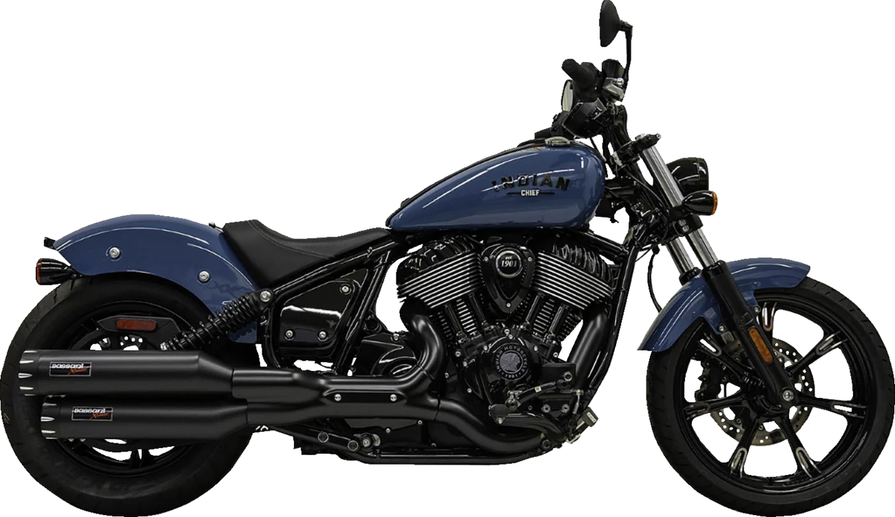 4" Slip-On Mufflers for BASSANI (8CH17)