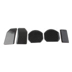 Set of 5 Water Cup Holder Mat Cover Trim for Jeep Wrangler JL (2018–2022)