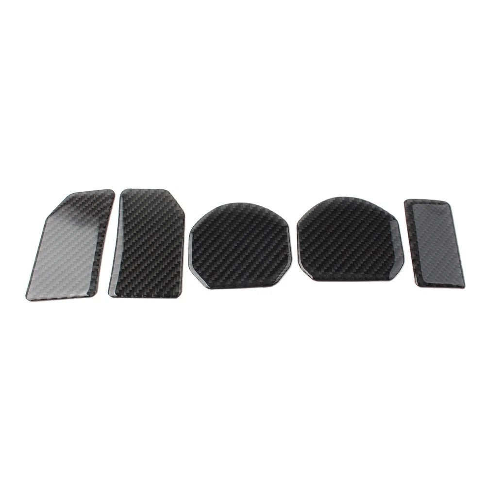 Set of 5 Water Cup Holder Mat Cover Trim for Jeep Wrangler JL (2018–2022)