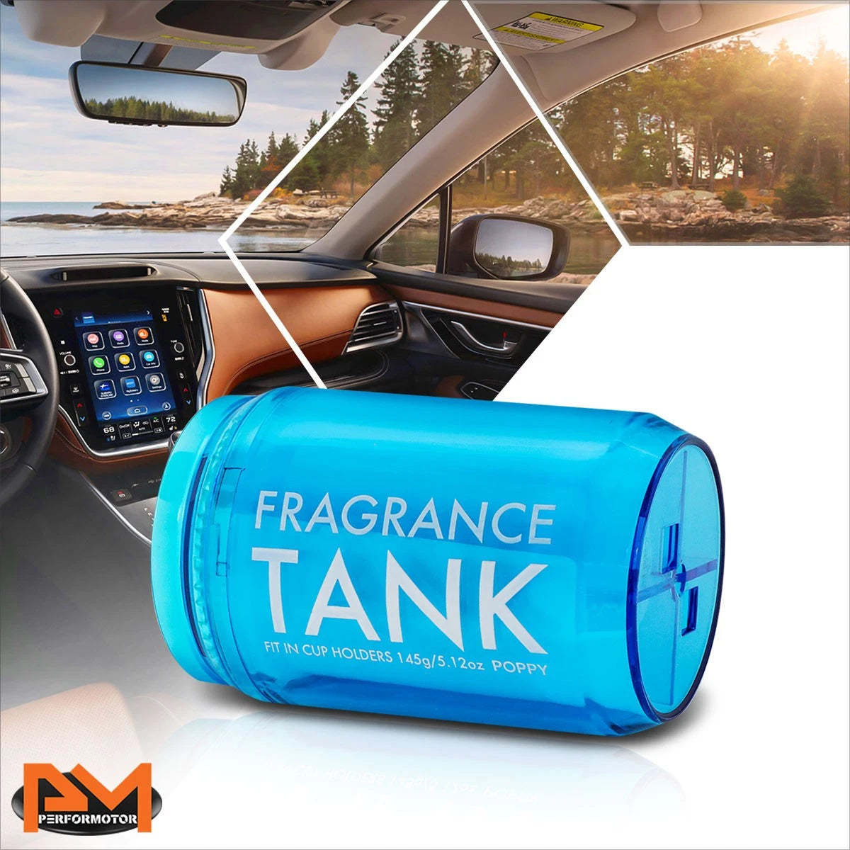 Soda Can Air Freshener for Car (Diax 145g Blue Soda Scent)
