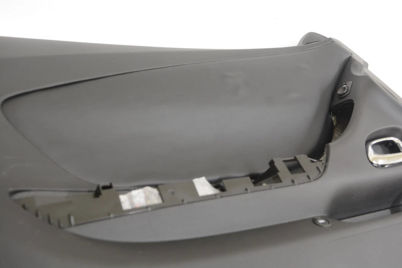 Door Panel Insert Cards for Chevrolet Camaro (2010–2015) Gray Leather Synthetic