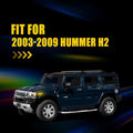 Amber LED Side Marker Turn Signal Lights for Hummer H2 (2003–2009)