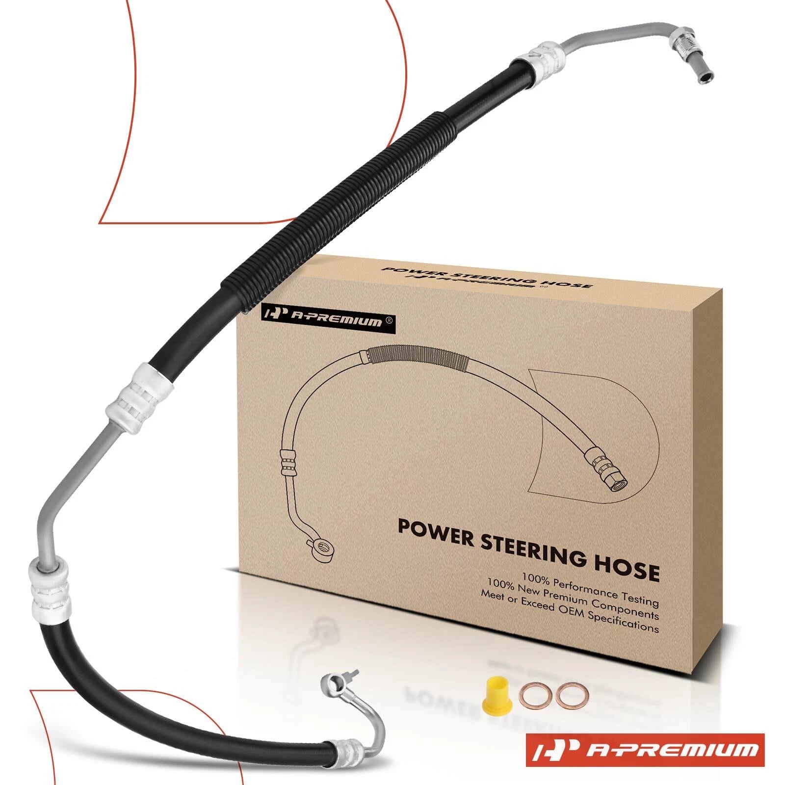 Power Steering Pressure Line Hose for Mazda Protege (1999–2001)