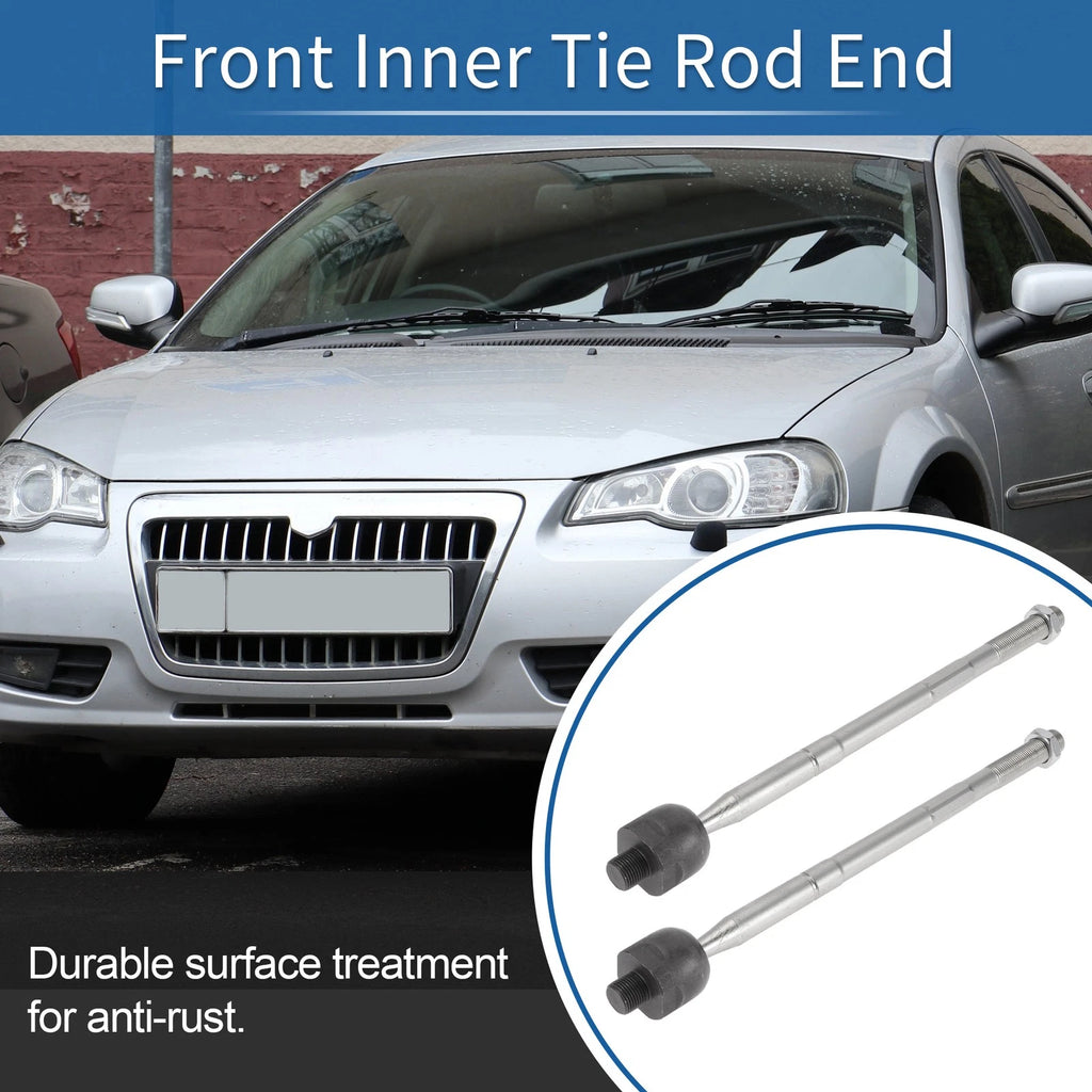 2X Front Inner Tie Rod End Links for Dodge Charger, Chrysler 300 (2015–2022)