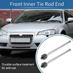 2X Front Inner Tie Rod End Links for Dodge Charger, Chrysler 300 (2015–2022)