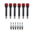 Set of 6 Ignition Coils & Spark Plugs for Audi Q5 S5 V6 (2010–2017)