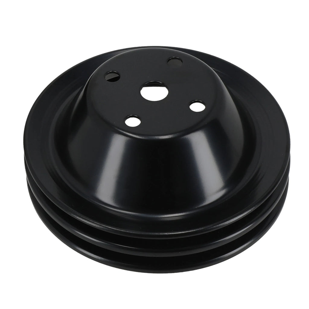 2X Dual/Triple Groove Pulley Kit for Chevy 262–400 Small Block V8 (1969–1978)