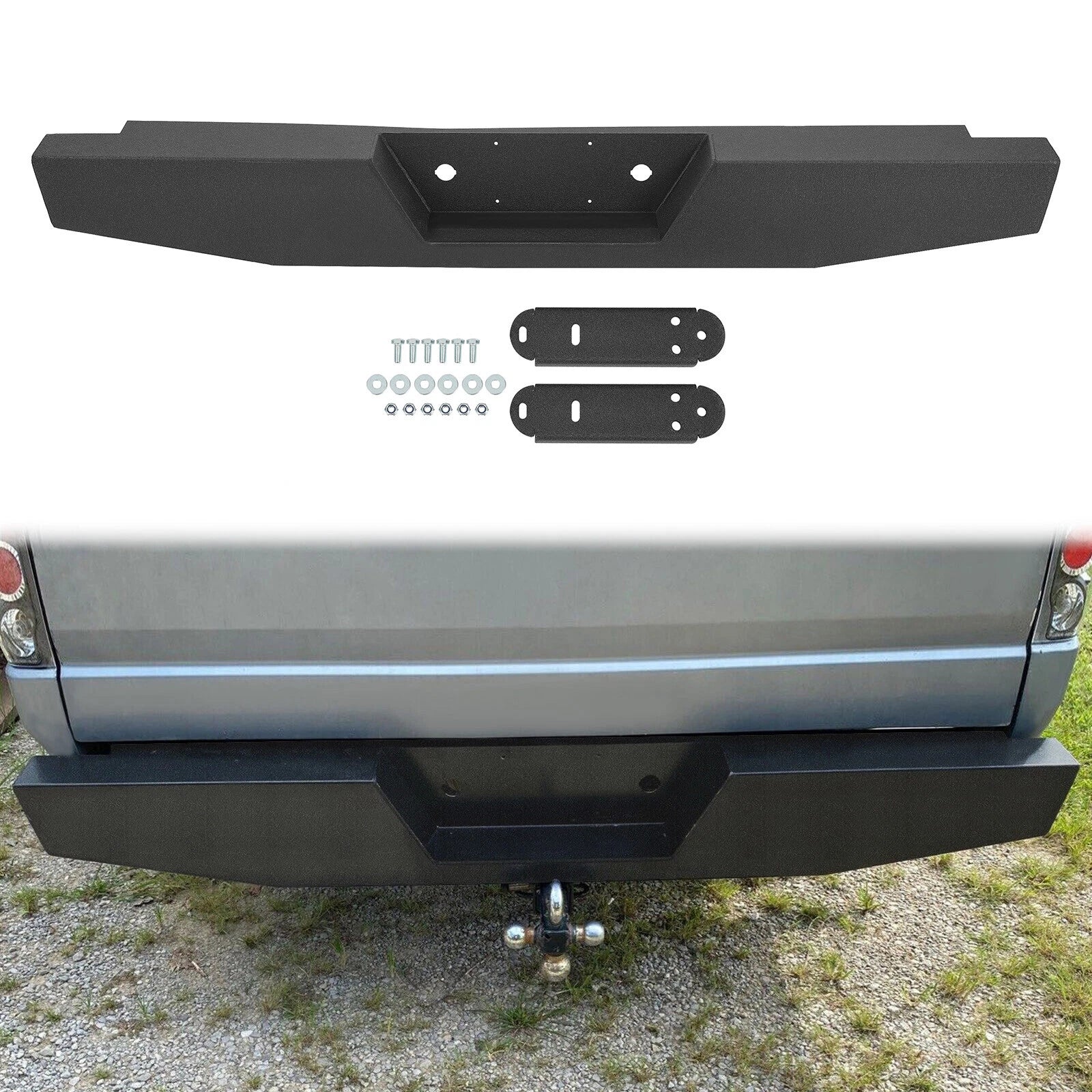 Front and Rear Bumper for Ford F-150 F-250 F-350 (1992–1996) Steel