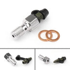 M10 X 1.25mm Brake Bleeder Nipple Caliper Bleed Screw Valve #8 for Motorcycle