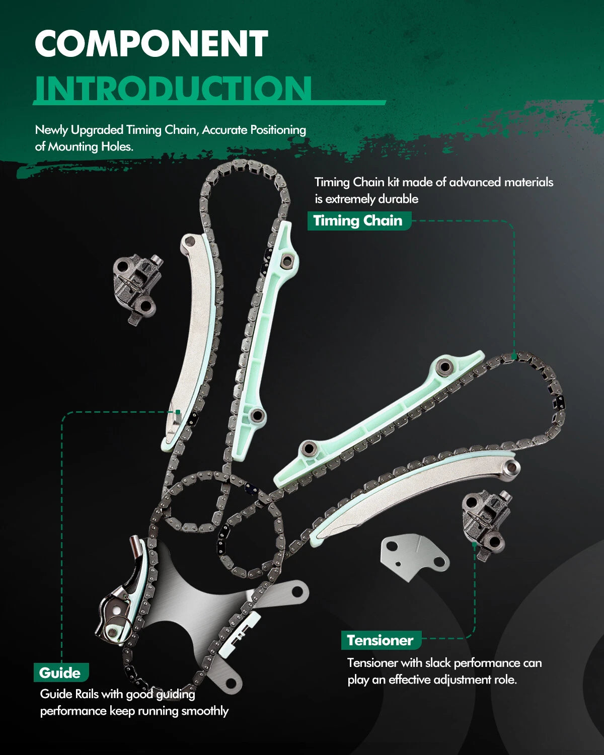 Timing Chain Kit for Dodge Dakota Durango Ram 4.7L (1999–2008)