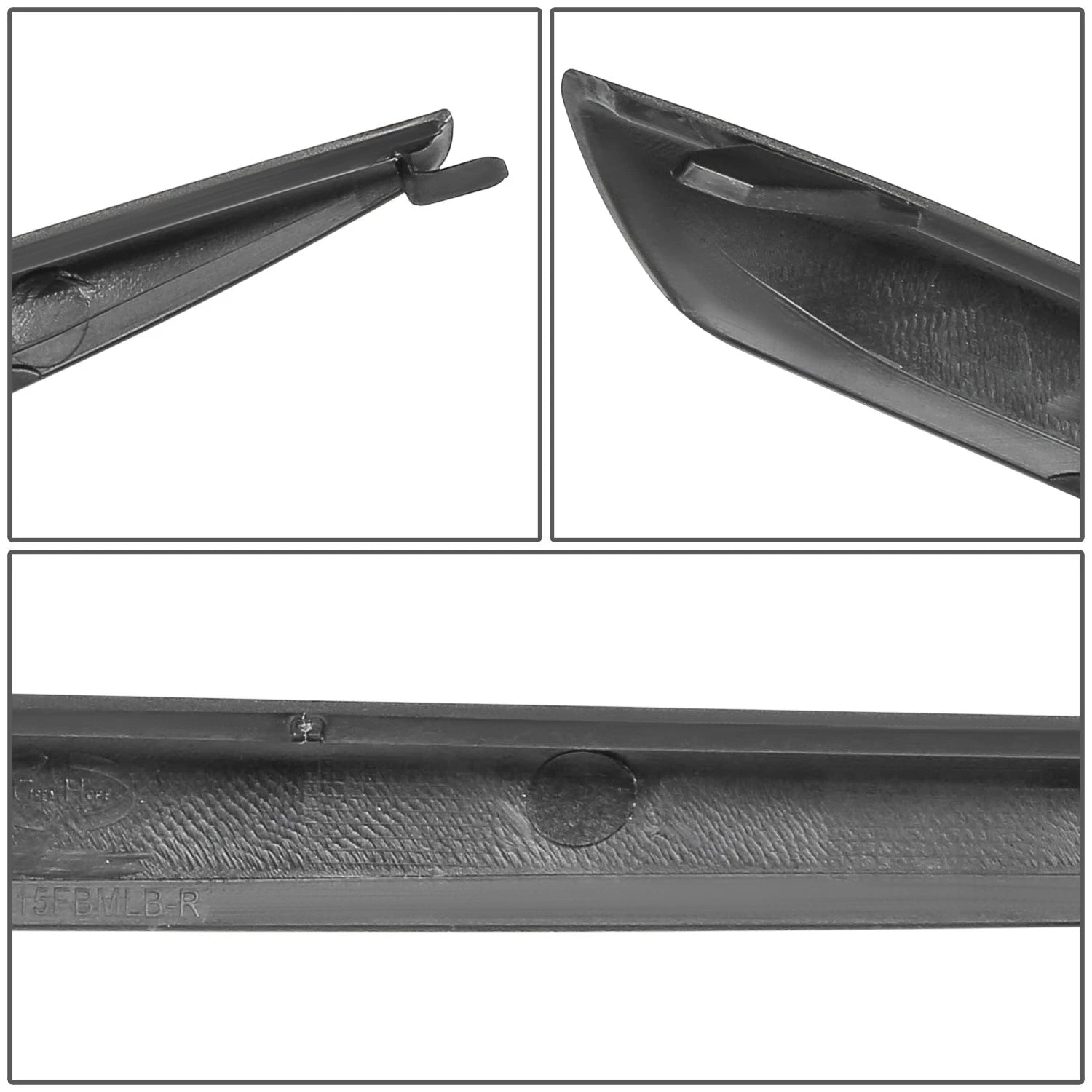 Bumper Trim for Chevy Suburban Tahoe (2015–2020) Right Black Factory Style