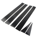 Set of 6 Pillar Posts Door Trim Black Cover Kit for Toyota Sienna (2004–2010)