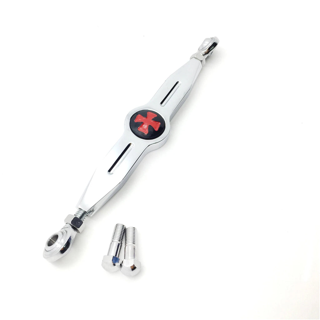 Chrome Black Cross Gear Shift Linkage for Harley Seventy Two/Forty Eight (2004–2017)
