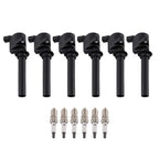 Set of 6 Ignition Coils for Ford Freestyle 3.0L (2005–2007) DG500 C1458 AJC118100