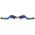 CNC Blue Extendable Brake Clutch Levers for Suzuki GSXR600 GSXR750 (2004-2005)