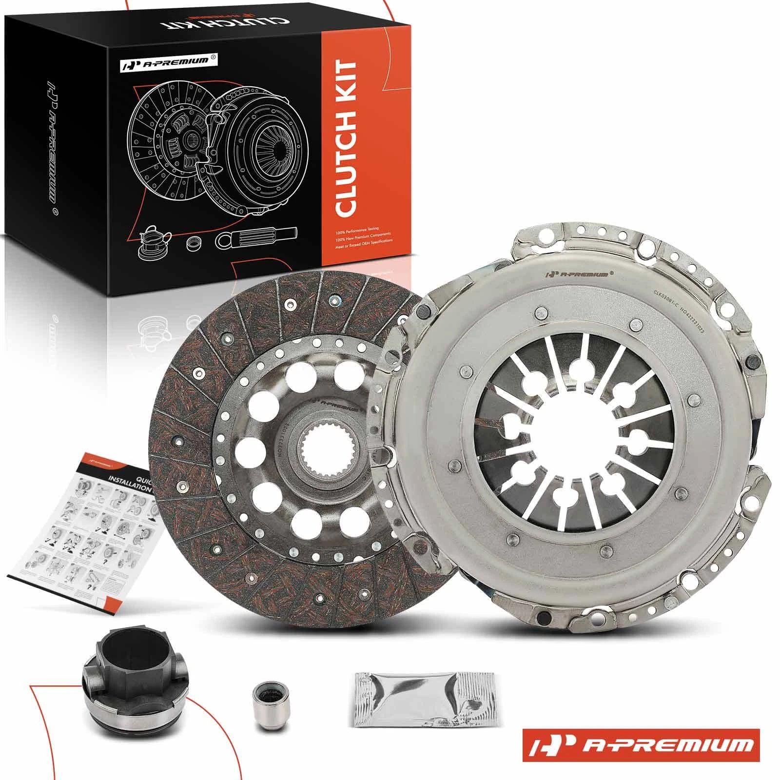 Clutch Kit for BMW E90 F30 335is F10 E60 550i F12 (2007–2016)