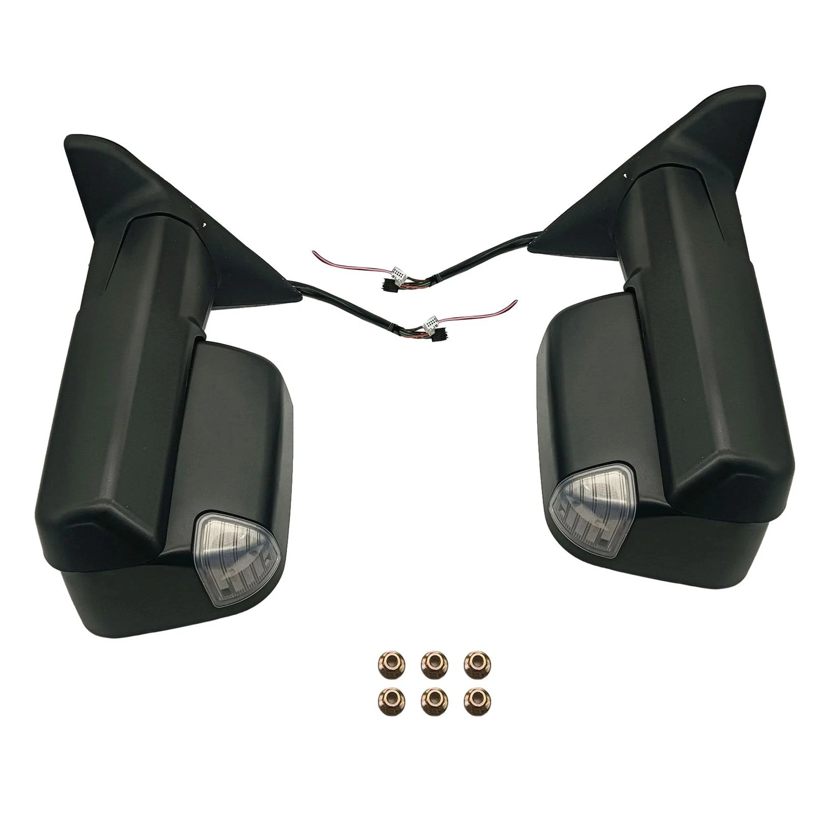 Power Heated Turn Signal Towing Mirrors for Dodge Ram 1500 2500 3500 (2002–2023)
