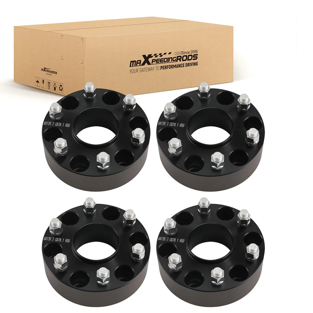 2 Inch Wheel Spacers for Chevy Express GMC Savana (2003–2016) 6x5.5 M14x1.5