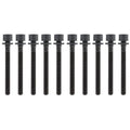 Set of 10 Cylinder Head Bolts for Nissan Frontier, Xterra, Altima