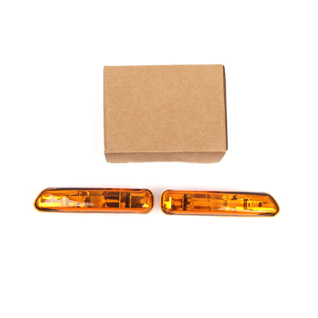 Amber Fender Side Marker Turn Signal Lights for BMW 3-Series E46 (1999–2001)