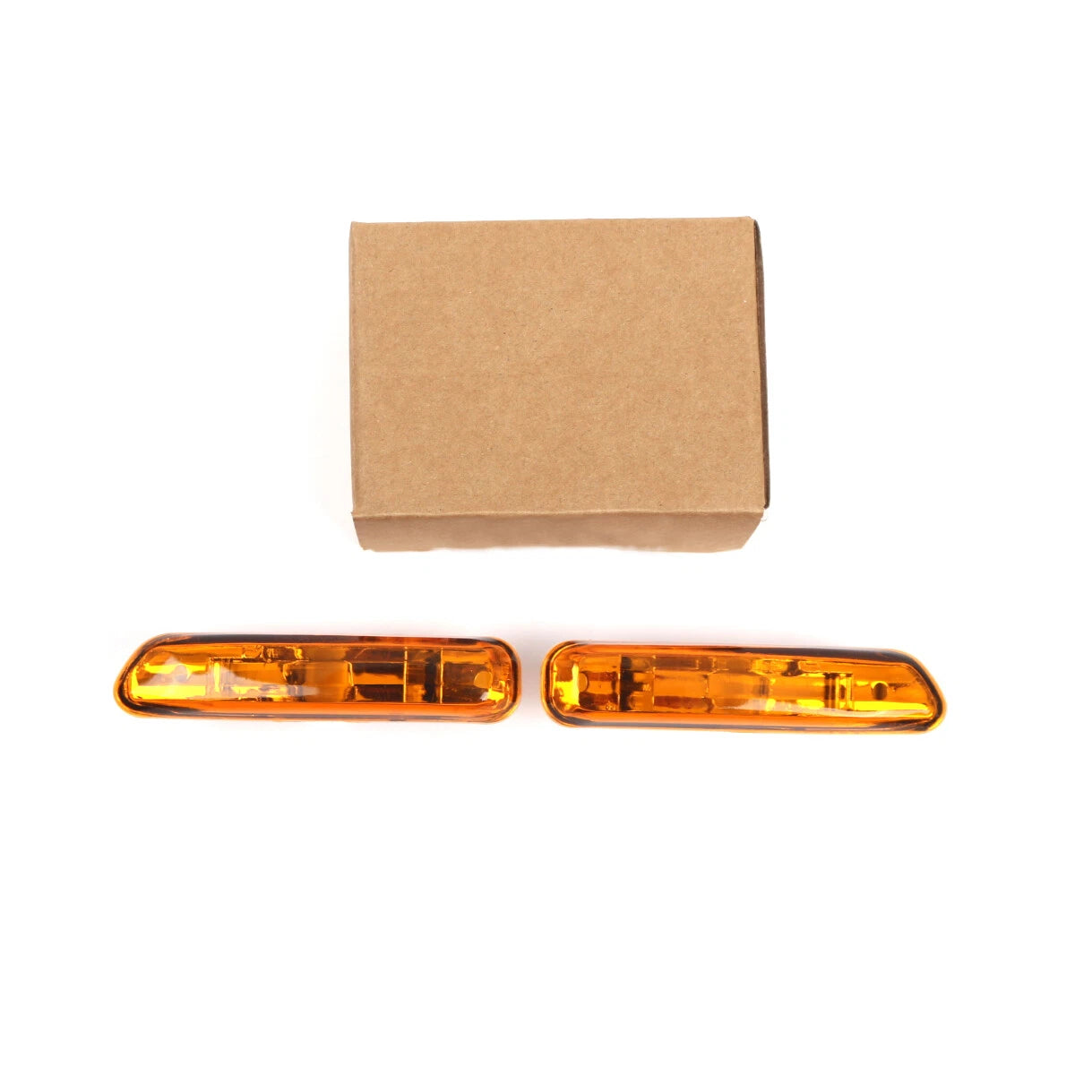 Amber Fender Side Marker Turn Signal Lights for BMW 3-Series E46 (1999–2001)