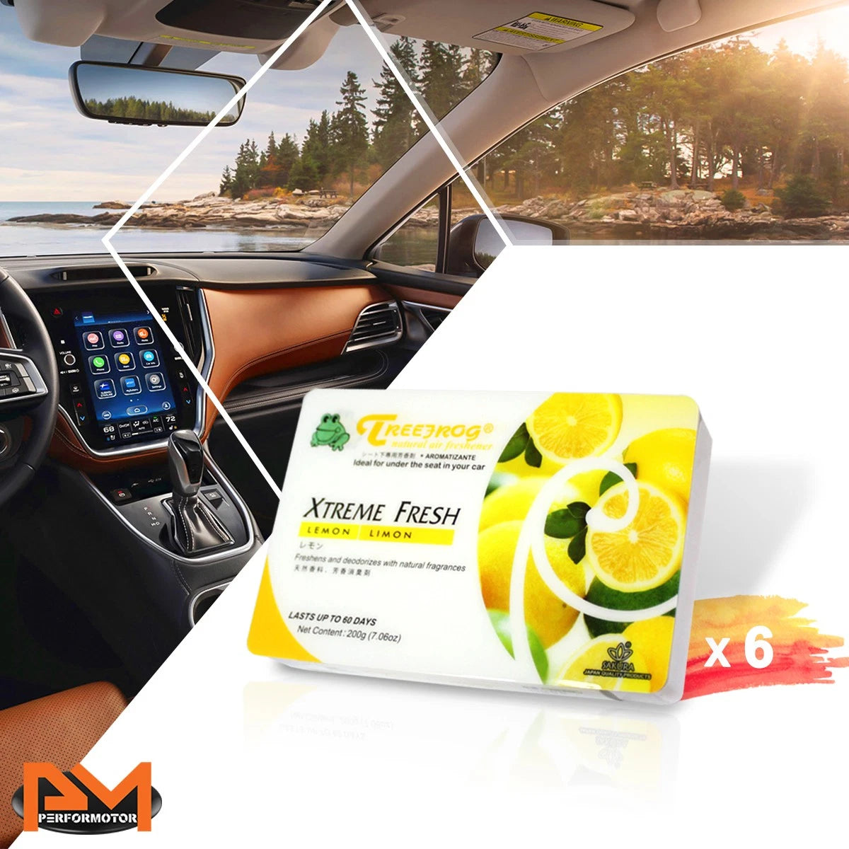 Air Freshener for X6 (Japan) - Lemon Scent, 200g