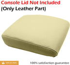 Leather Synthetic Center Console Armrest Cover for Acura MDX (2001–2006) Beige
