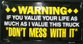 Duramax Powerstroke License Plate Tag ID Logo