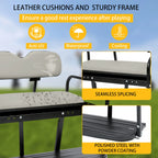 Folding Steel Frame Flip Rear Back Seat for EZGO Marathon (Pre-1994)