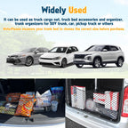 Rear Cargo Nylon Adjustable Elastic Storage Organizer Net for Universal Fit (2010-2025)