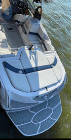 EVA Foam Cockpit Pads for Nautique 230 (2012) - Teak Deck Flooring