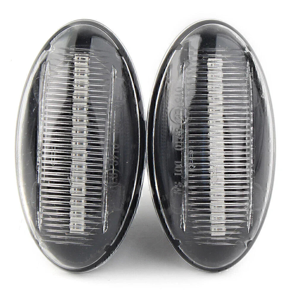 LED Dynamic Signal Side Marker Lights for Peugeot 307 206 607 407 107 & Citroen