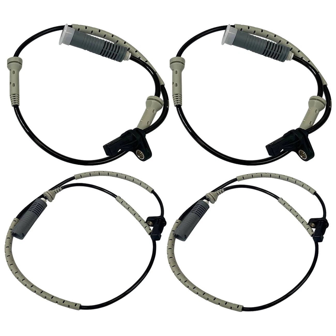 Set of 4 ABS Wheel Speed Sensors for BMW E82 128i E90 (2008-2013)