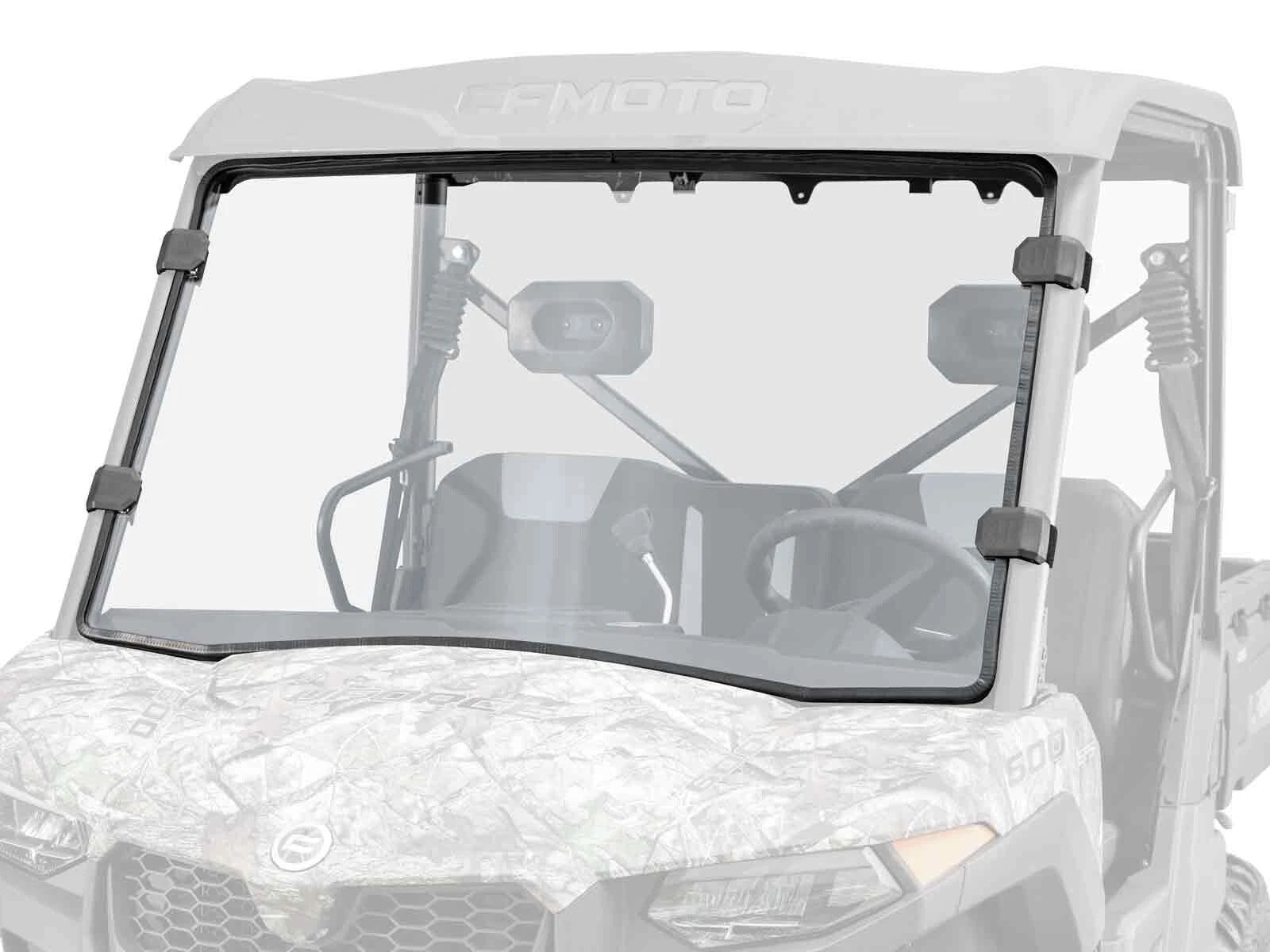 Clear Scratch Resistant Full Windshield for CFMOTO UForce 600 (2021–2023)