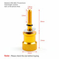 CNC Knurled Seat Bolt Gold for BMW R Nine T/Scrambler/Racer/Urban/Pure (2014–2020)