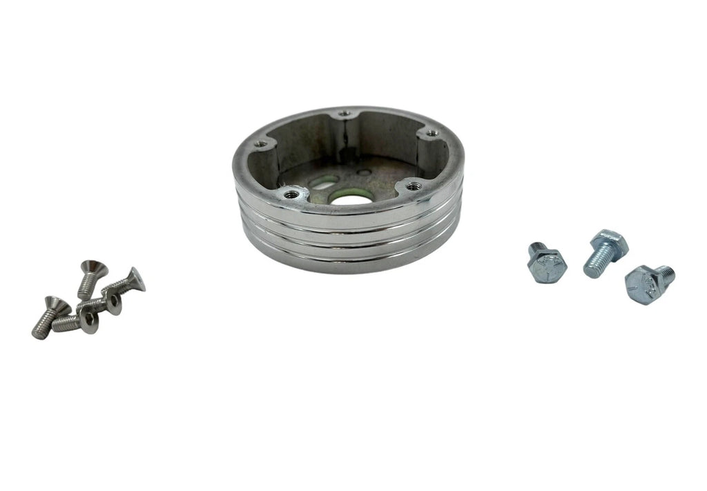 Billet Steering Wheel Hub Adapter 3 Hole to 5 Hole for Universal Fit (Any Year)