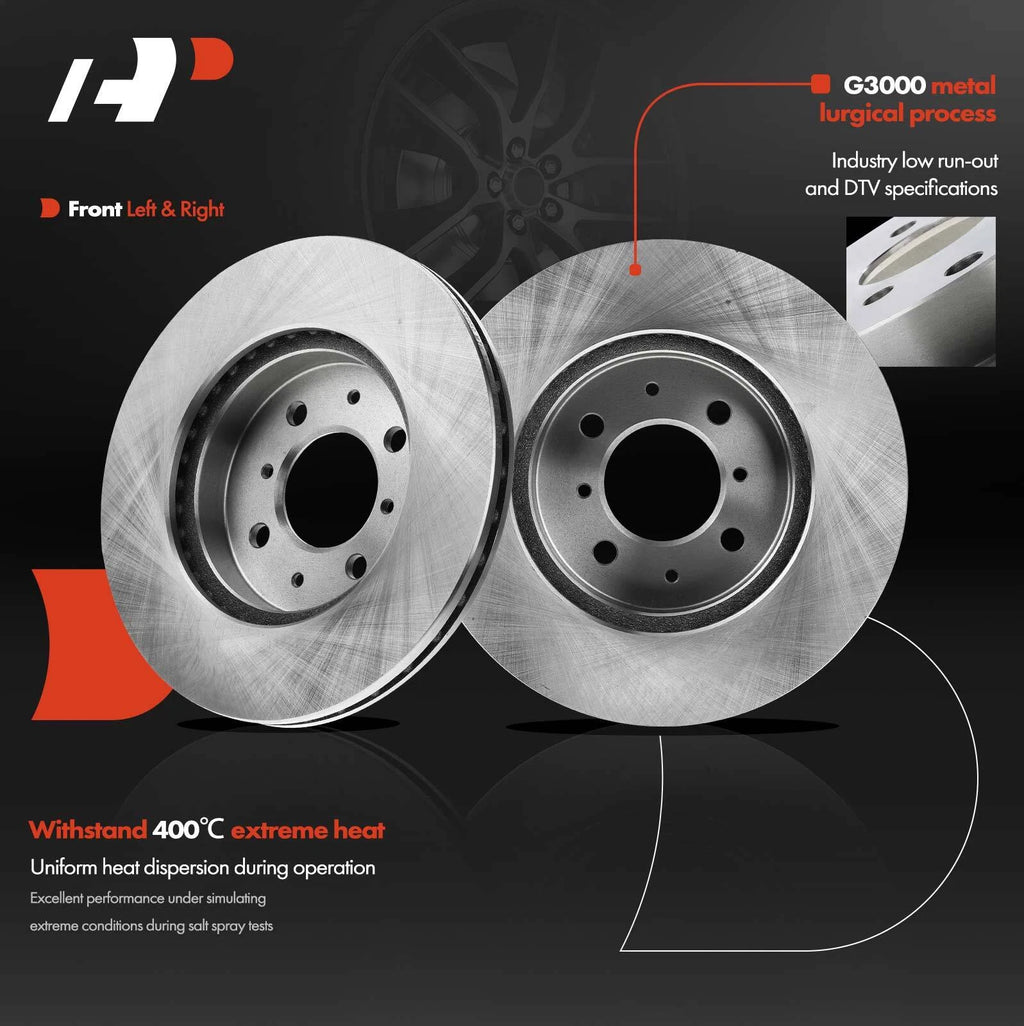 Front Disc Brake Rotors for Honda Civic (1996–2005), Insight (2010–2014)