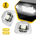 2X LED License Plate Light for Chevy C/K 1500 2500 3500 (1998–2020)