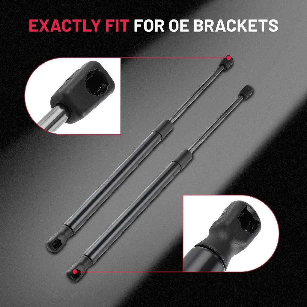 2x Rear Liftgate Gas Springs for Mercedes C250 (2010–2011), E300 (2009), E63 AMG S (2015–2016)