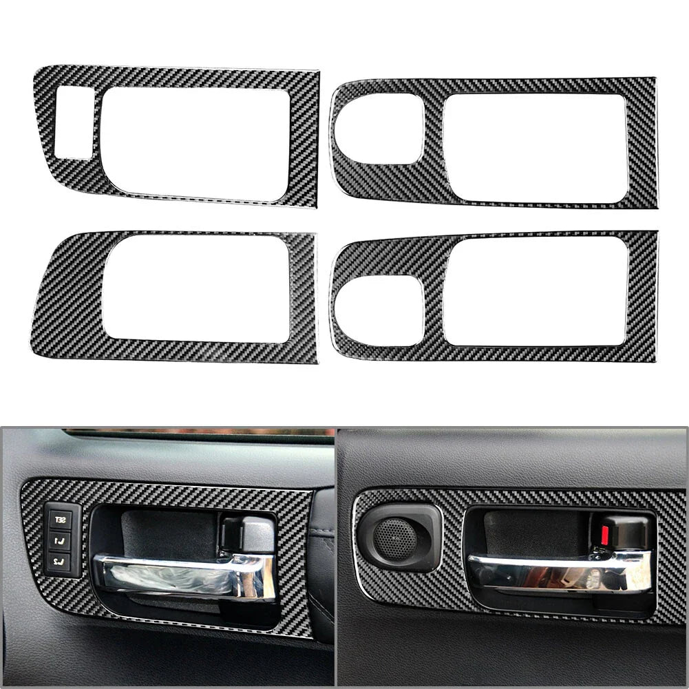 Carbon Fiber Inner Handle Frame Trim for Toyota Tundra (2014-2021)