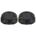2PCS Front Matte Black Rim Caps for Polaris Ranger SP 570 (2022–2024) #1525243-458