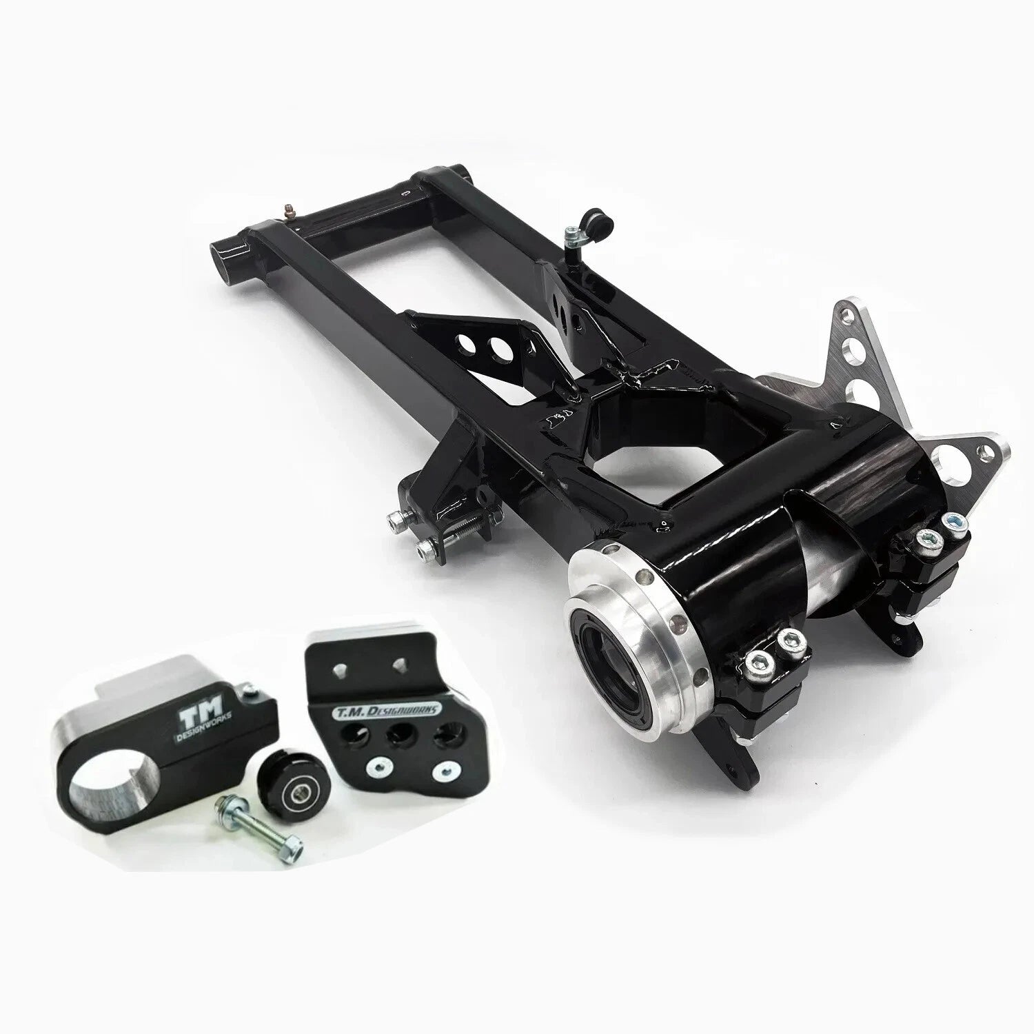 Lonestar LSR Rear Swingarm with TM Slide N Guide Kit for Banshee 350 (1987–2006)