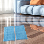 2X Microfiber Mop Pads for Swiffer Sweeper Mop (Quick Drying, Reusable)